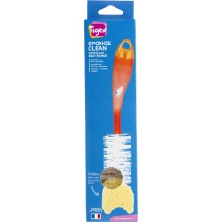 TIGEX Goupillon 2 en 1 Sponge clean le goupillon