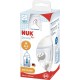 NUK Biberon col large 150mL 0-6 mois Serenity plus