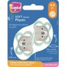 TIGEX Sucettes silicone 0-6 mois