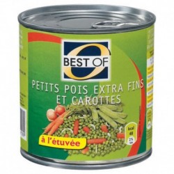 Best Of Petits Pois Extra Fins et Carottes 420g (lot de 12)