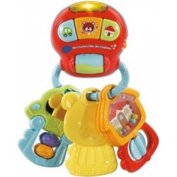 VTECH Mon Hochet P'tites Clés Magiques Musical Et Lumineux Vtech Baby 505105 Jouet Bebe