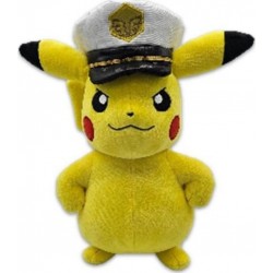 BANDAI Peluche Capitaine Pikachu 20 Cm Bandai Pokémon 2 Ans Et +