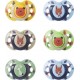 TOMMEE TIPPEE Sucettes Tommee Tippee Fun 6-18 Mois Lot De 6 Forme Orthodontique Symétrique Silicone Sans Bpa