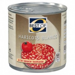 Best Of Haricots Blancs à la Tomate 420g (lot de 12)