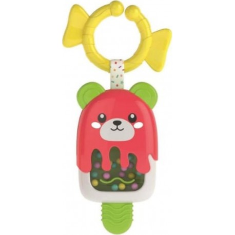 Clementoni Hochet Bébé Glace Jouet De Dentition Coloré Pour Bébés