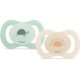 DODIE Duo Sucettes Anatomiques 0/2 Mois Tortue