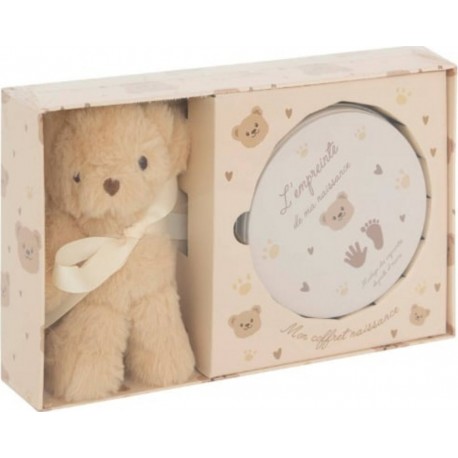ATMOSPHERA Coffret Moulage Empreinte Et Ours En Peluche Atmosphera