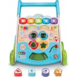 VTECH Super Trotteur Nature Interactif (jouet Avec Partie Bois Certifie Fsc)