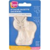 TIGEX Attache sucette blanche universel Soft Touch