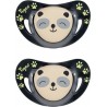 TIGEX Sucettes smart night silicone 18-36 mois