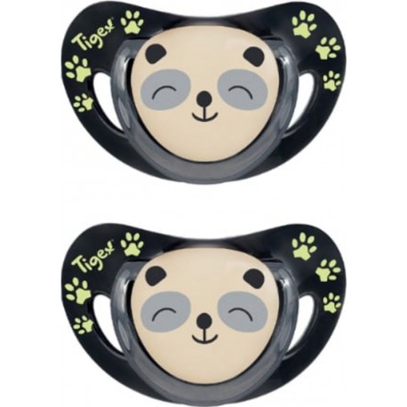 TIGEX Sucettes physiologique silicone 6-18 mois