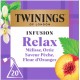 TWININGS Infusion Relax Saveur Pêche et Fleur d'Oranger