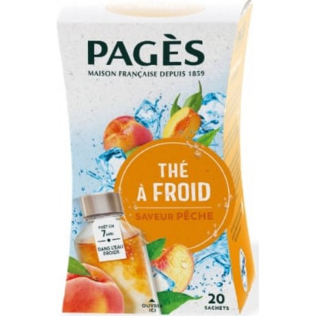 PAGES Thé à Froid à froid Noir
