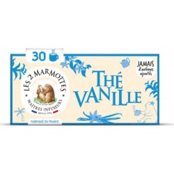 LES 2 MARMOTTES Thé Noir Vanille Bio