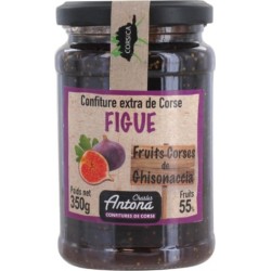 CHARLES ANTONA Confiture Extra Corse Fruits Corses de Ghisonaccia 55% 350g