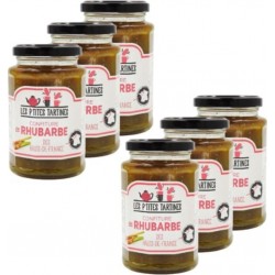 LES P'TITES TARTINES Confiture Rhubarbe Haut De France Les P'tites Tartines