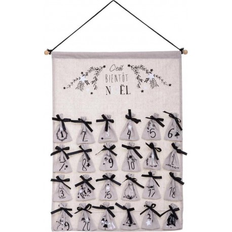 Feeric Calendrier Avent Pochon X 24 Lights & Christmas