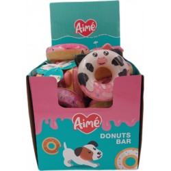 AIME Jouet pour Chien en Forme de Donnut Glossy 10cm