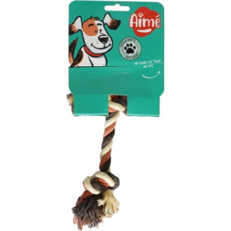 AIME Jouet pour animal Corde Coton 15cm