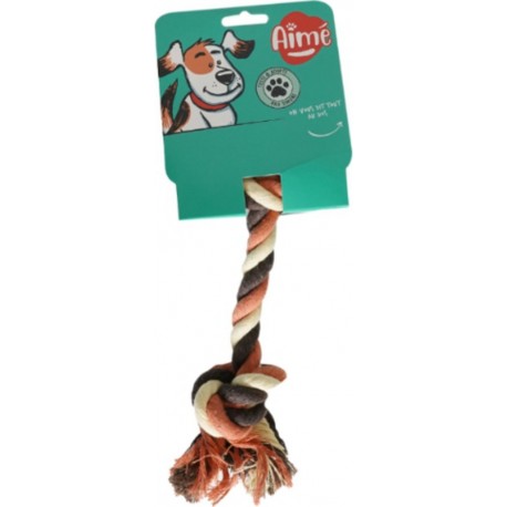 AIME Jouet pour Chien Corde à Nœuds