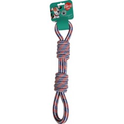 AIME Jouet pour Chien Corde à Tirer Tricolore