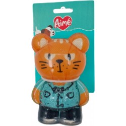 AIME Jouet pour Chien Forme Chat en Vinyle