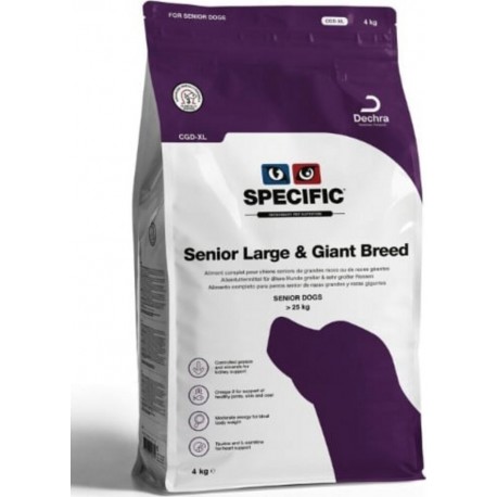 Specific Chien Senior Large & Giant Breed Cgd-xl, 4Kg
