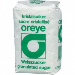 Oreye Sucre Cristalisé 1Kg (carton de 10)