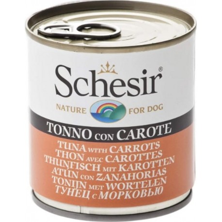 SCHESIR Pâtée Pour Chien Schesir En Gelée Thon Pack De 8 Boîte 285g