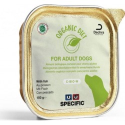 SPECIFIC Terrine Chien Bio C-bio-w Organic Fish (boîte 5x150g) Specific 5*150 G