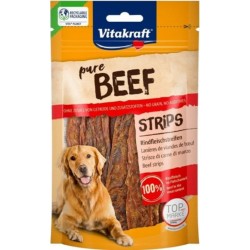 VITAKRAFT Snack Pour Chiens Vitakraft Pure Beef Strips Viande De Bœuf 80g