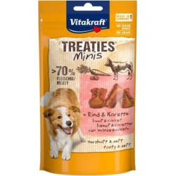 VITAKRAFT Snack Pour Chiens Vitakraft Treaties Minis Beef And Carrot Viande De Bœuf