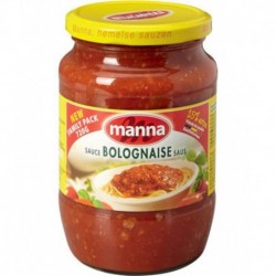 Manna Bolognese Sauce 720g (lot de 6)