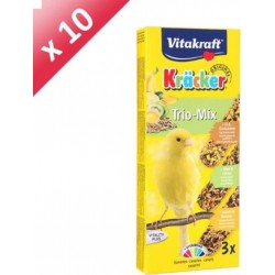 Vitakraft Kracker Trio-mix Friandise Pour Canaris Oeuf Graines De Gr