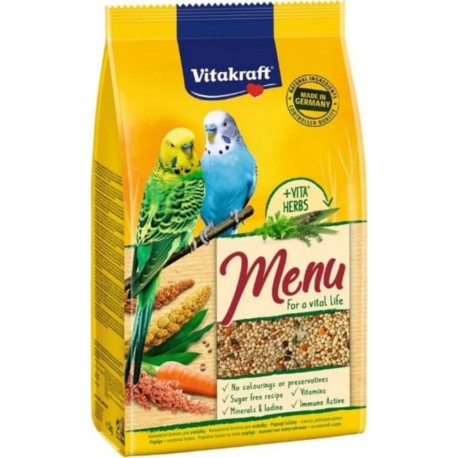 VITAKRAFT Nourriture Pour Oiseaux Vitakraft Menu Vital