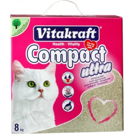 VITAKRAFT Litière Agglomérante Compacte Ultra