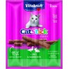 Vitakraft Cat Stick Mini Friandise Pour Chat Au Canard & Lapin Lot De 20x3