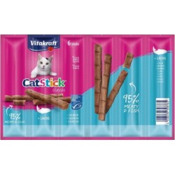 VITAKRAFT Vitakraft Cat Stick Mini Saumon 1 Sachet De 6 Sticks
