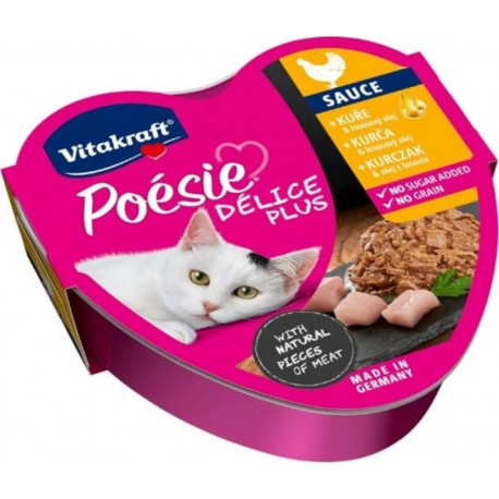 VITAKRAFT Aliments Pour Chat Vitakraft Poesie Delice Plus Poulet 85g