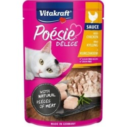 VITAKRAFT Aliments Pour Chat Vitakraft Poesie Delice Poulet 85g