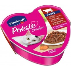 VITAKRAFT Aliments Pour Chat Vitakraft Poesie Creation Sos Viande De Bœuf 85g