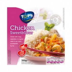 Top’s Cuisine Chicken Sweet & Sour 375g (lot de 6)