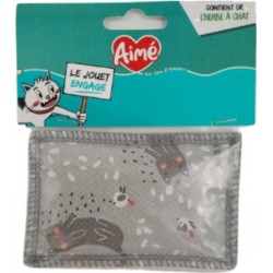 AIME Jouet pour Chat Coussin à l'Herbe à Chat