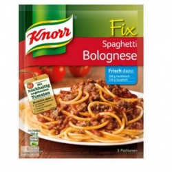 Knorr Fix Spaghetti Bolognese 42g (carton de 26)