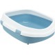 Trixie 40175 Bac À Litière Pour Chiens Et Chats Chat Toilettes Ouvertes Pour Animaux De Compagnie Bleu