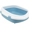 Trixie 40175 Bac À Litière Pour Chiens Et Chats Chat Toilettes Ouvertes Pour Animaux De Compagnie Bleu