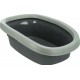 Trixie Carlo Chat Toilettes Ouvertes Pour Animaux De Compagnie Vert, Gris