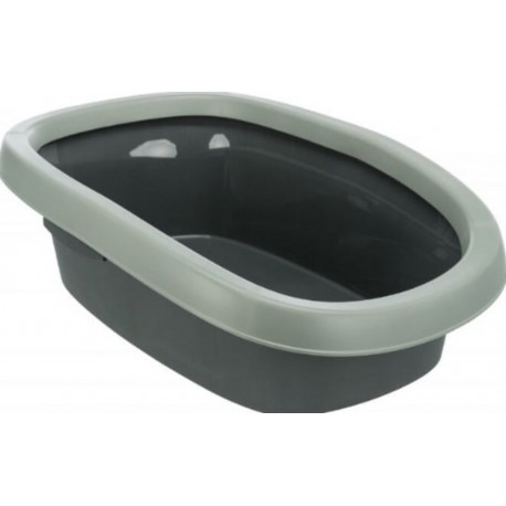 Trixie Carlo Chat Toilettes Ouvertes Pour Animaux De Compagnie Vert, Gris