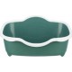 TRIXIE Bac À Litière Pour Chats Trixie Davio Blanc Vert Plastique 56 X 26 X 39 Cm