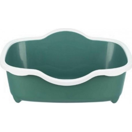 TRIXIE Bac À Litière Pour Chats Trixie Davio Blanc Vert Plastique 56 X 26 X 39 Cm